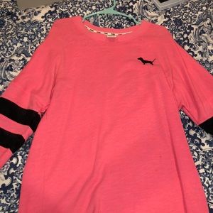Victoria’s Secret pink shirt